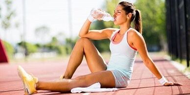 dzeršanas režīma un pareiza uztura saglabāšana